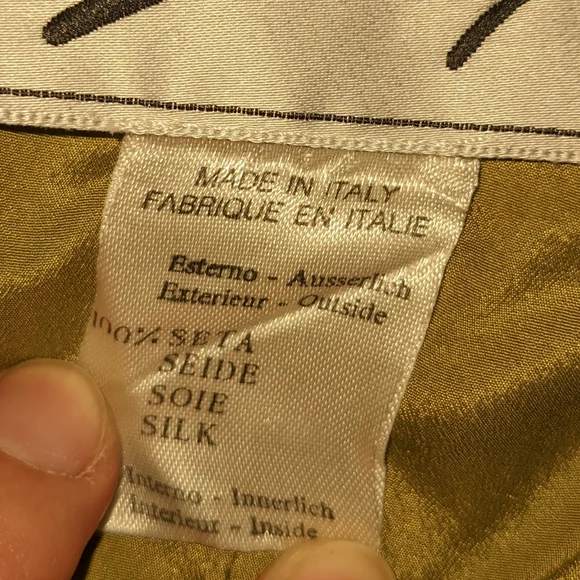 Genny Italian Silk Blouse - Picture 7 of 12